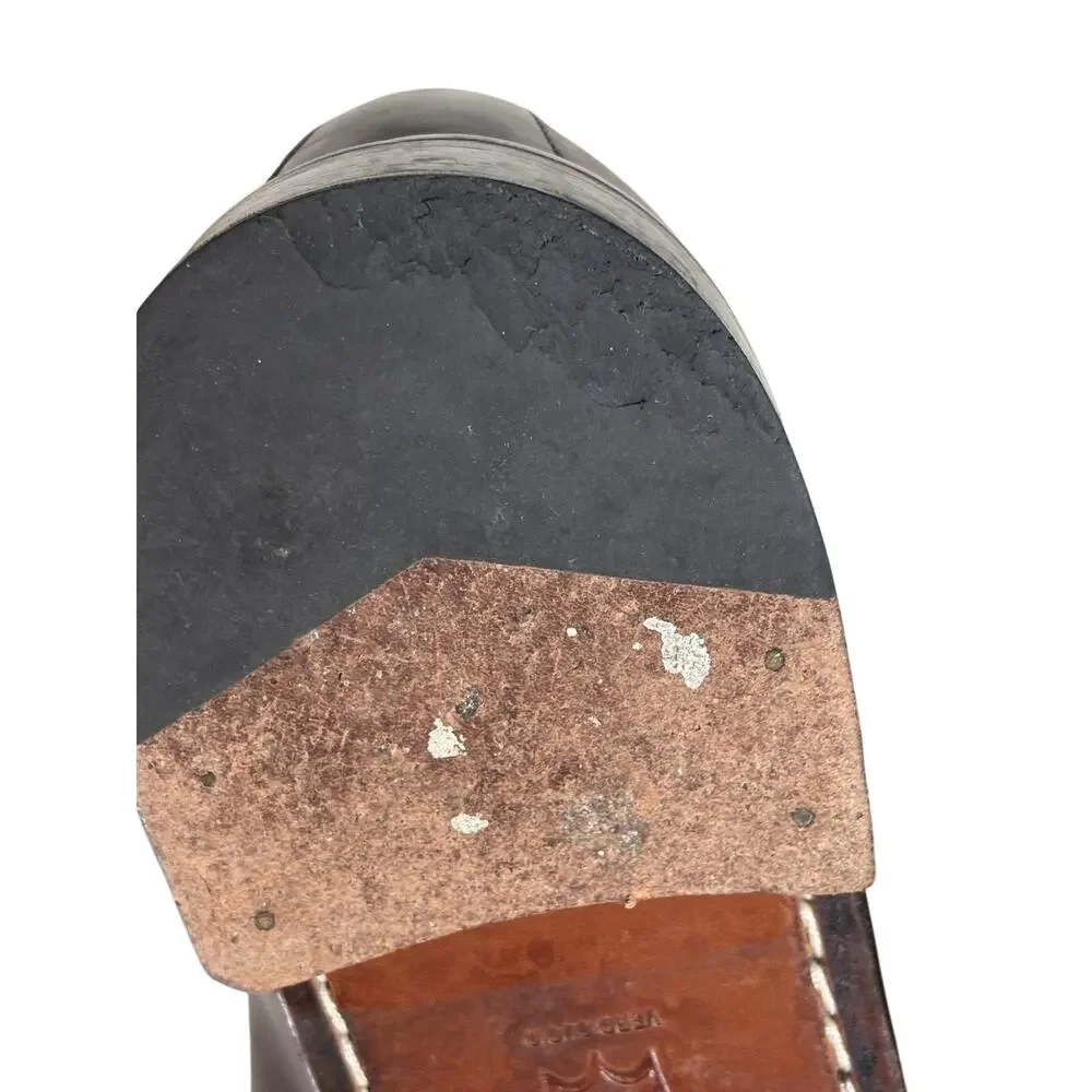 Johnston & Murphy Sheepskin Leather Loafers Slip-On Men's Sz 8 1/2M